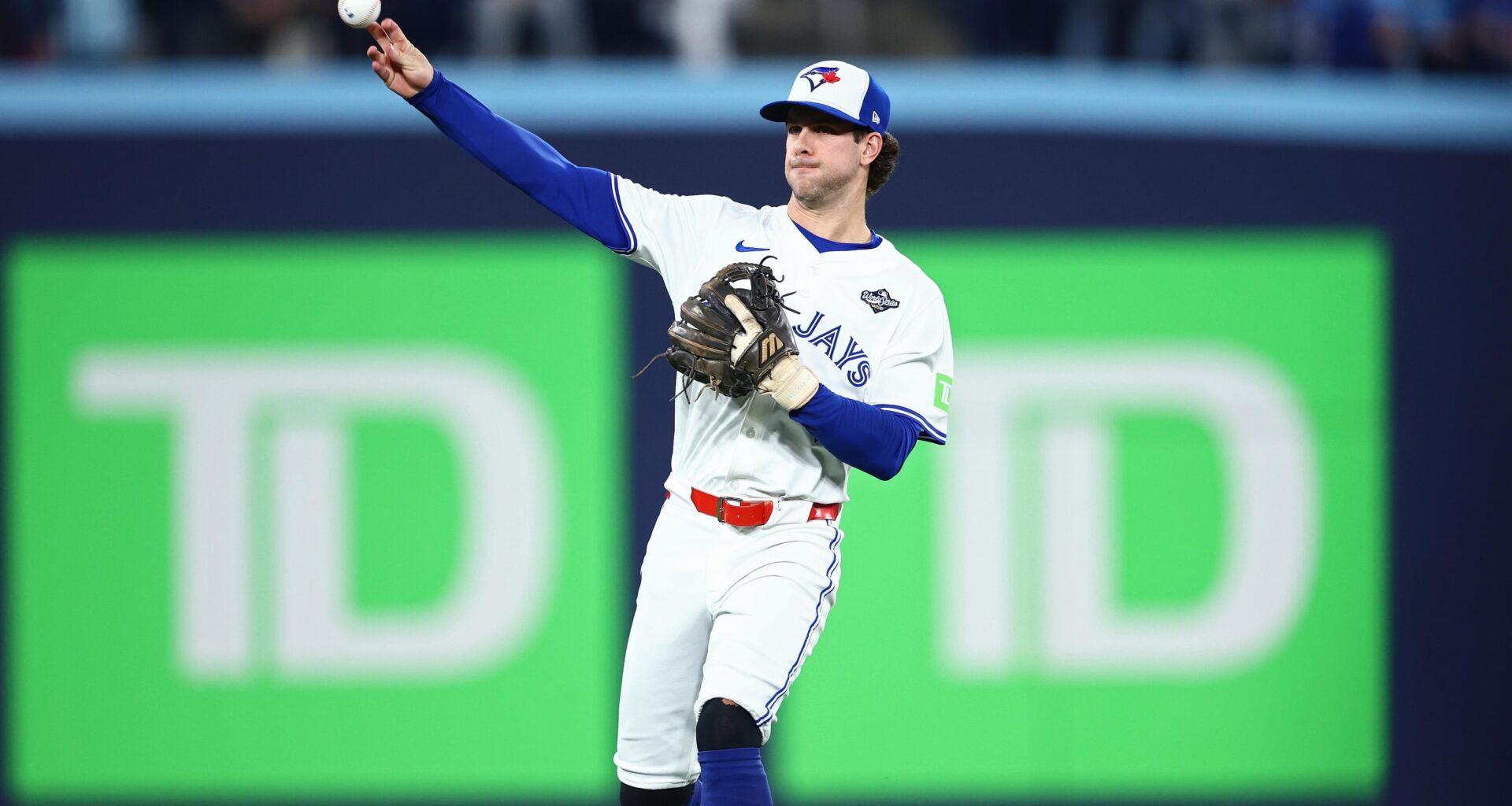 Blue Jays' Ernie Clement Playing World Series with Glove He Bought on eBay