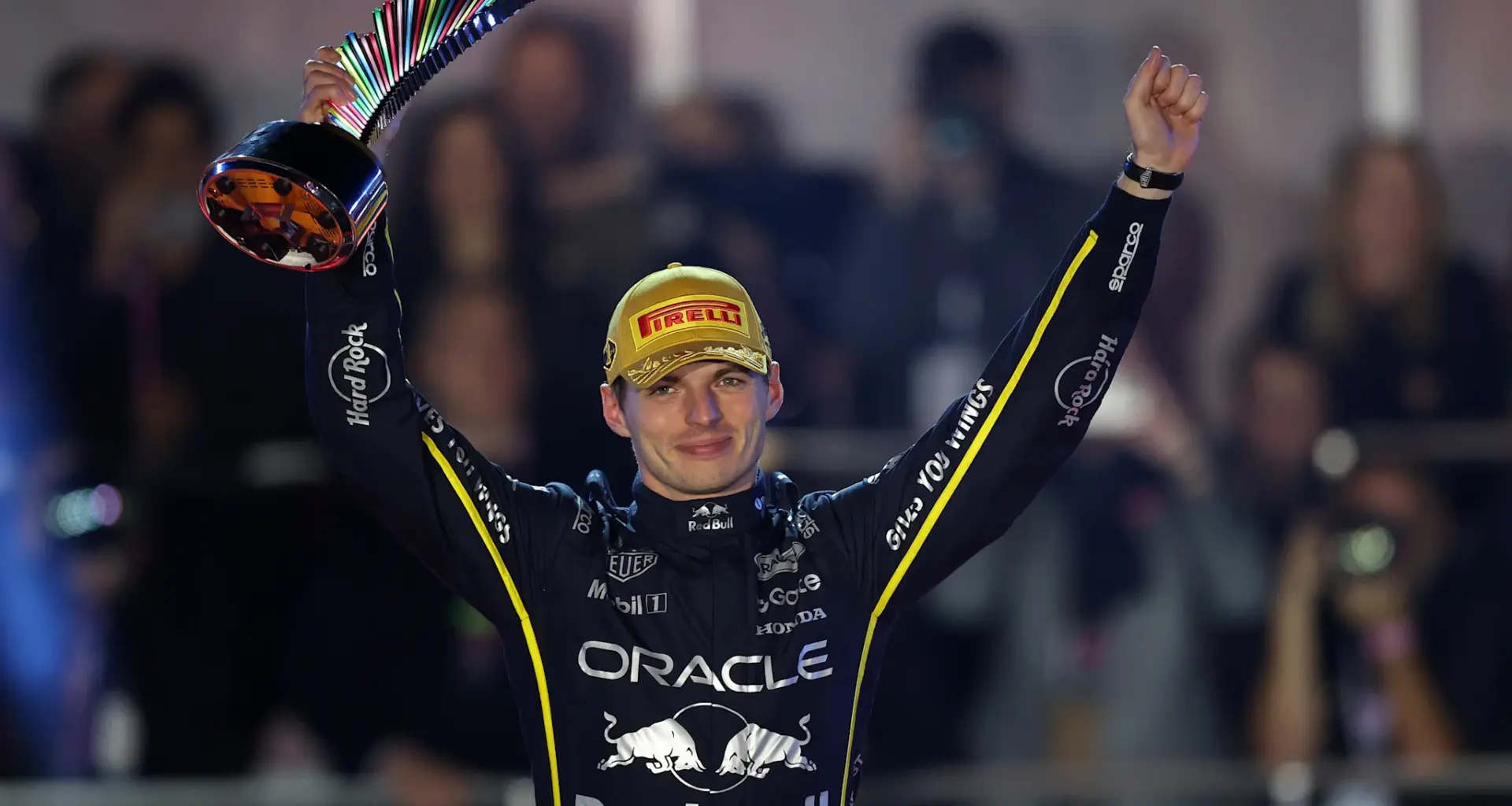 LUSAIL CITY, QATAR - DECEMBER 01: Sergio Perez of Mexico driving the (11) Oracle Red Bull Racing