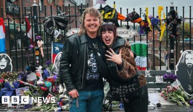 Black Sabbath super fans get engaged at bridge named after band
