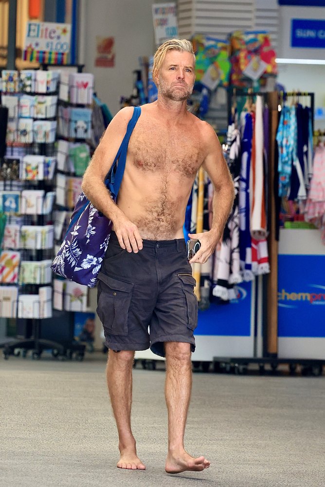 The 52-year-old former My Kitchen Rules judge was photographed this week carrying a gym bag and takeaway coffee, his hair bleached blond and his appearance noticeably more rugged.