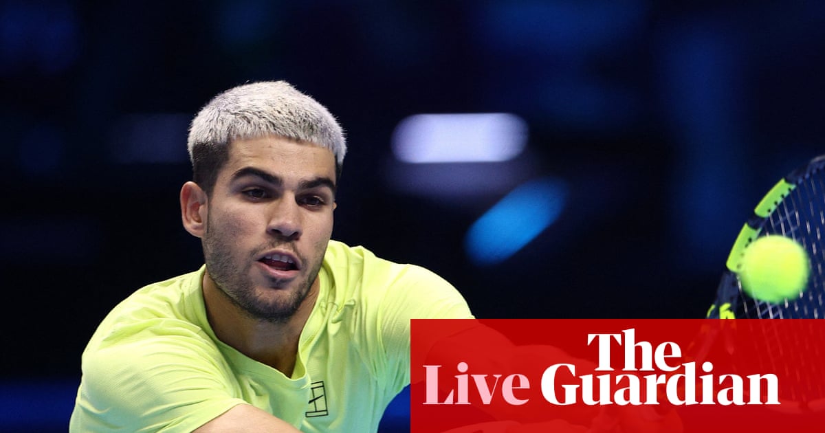 Carlos Alcaraz beats Lorenzo Musetti to put Alex de Minaur in last four: ATP Finals tennis – as it happened | ATP Finals