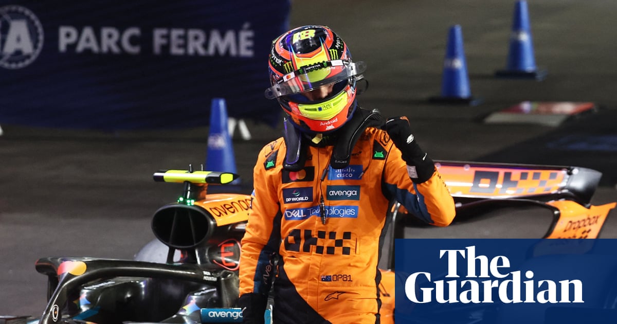 Piastri pips Norris to Qatar GP pole after victory in sprint race closes title gap | Formula One 2025