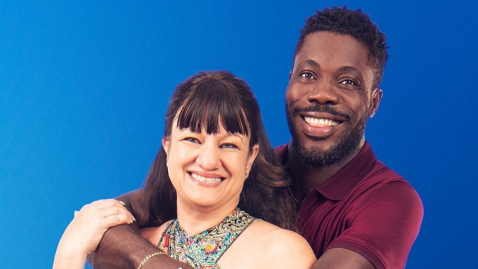 Lisa, 51 (Pennsylvania) & Daniel, 39 (Nigeria){ }(Courtesy TLC)