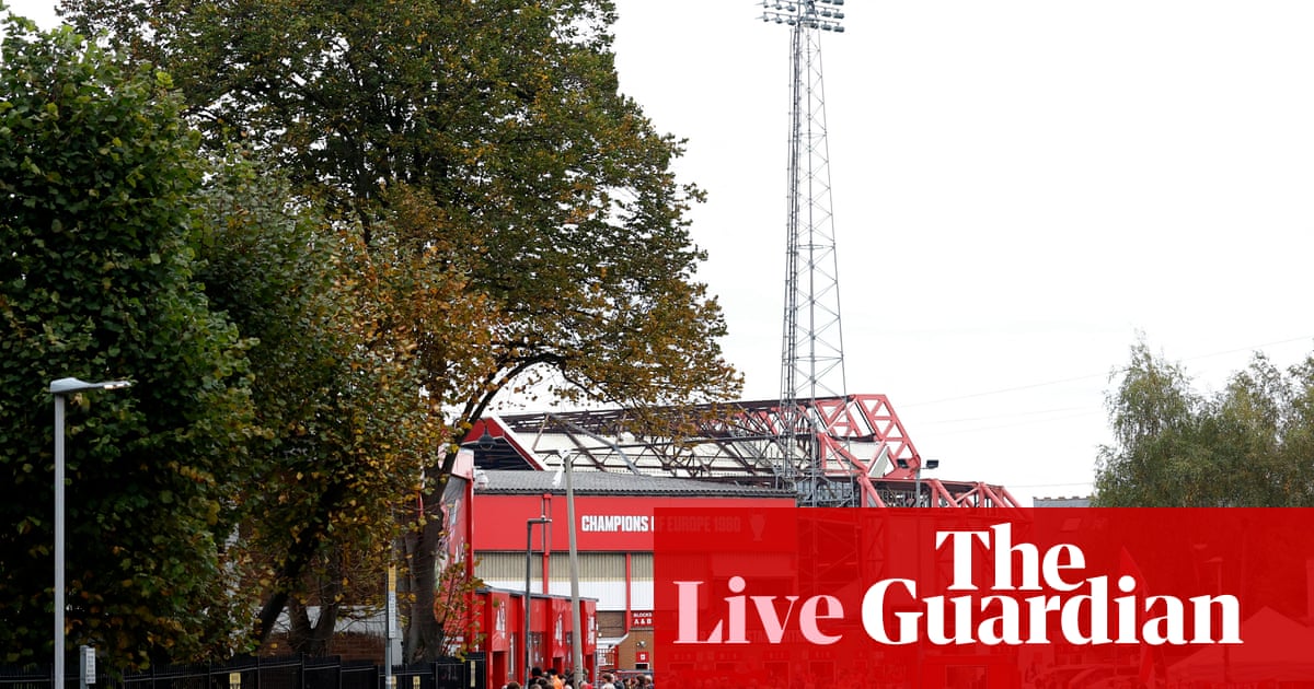 Burnley v Arsenal, Nottingham Forest v Manchester United, and more: football – live | Soccer