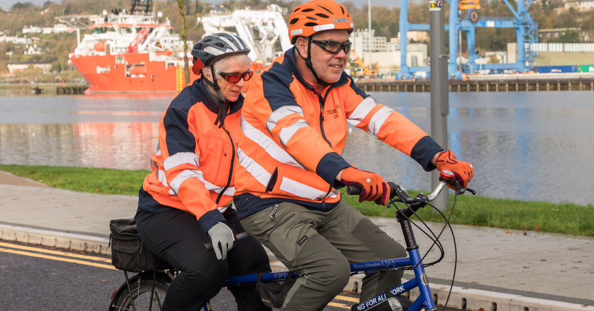 How tandem bikes are transforming life for people with visual impairments