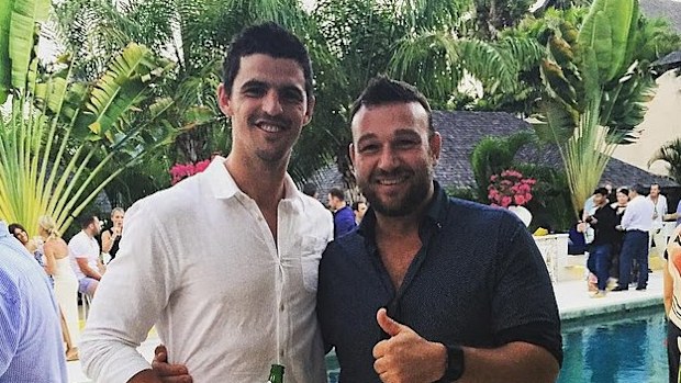 Scott Pendlebury and Jason Sourasis.