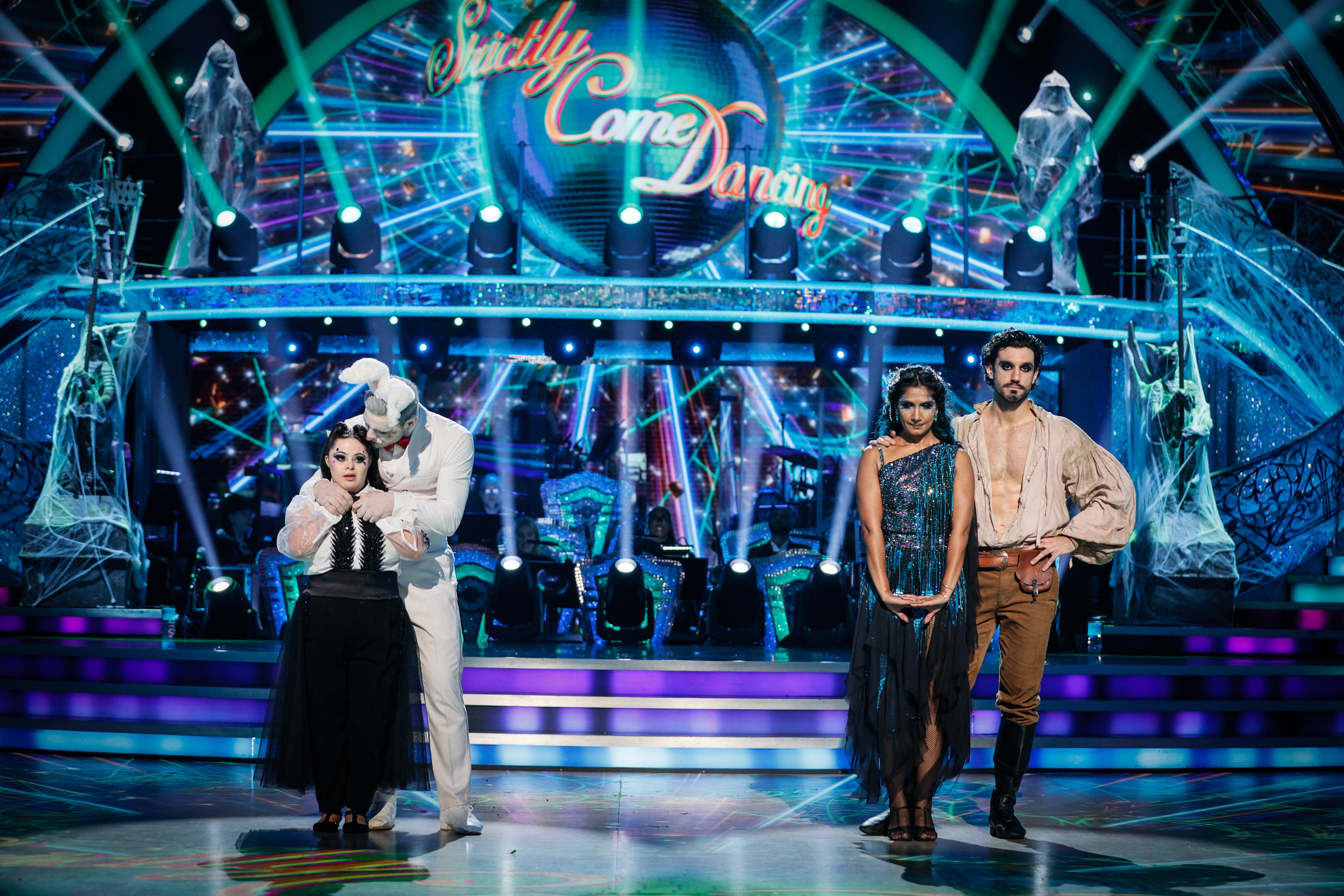 The star was in the dreaded dance off alongside 'EastEnders' star Balvinder Sopal