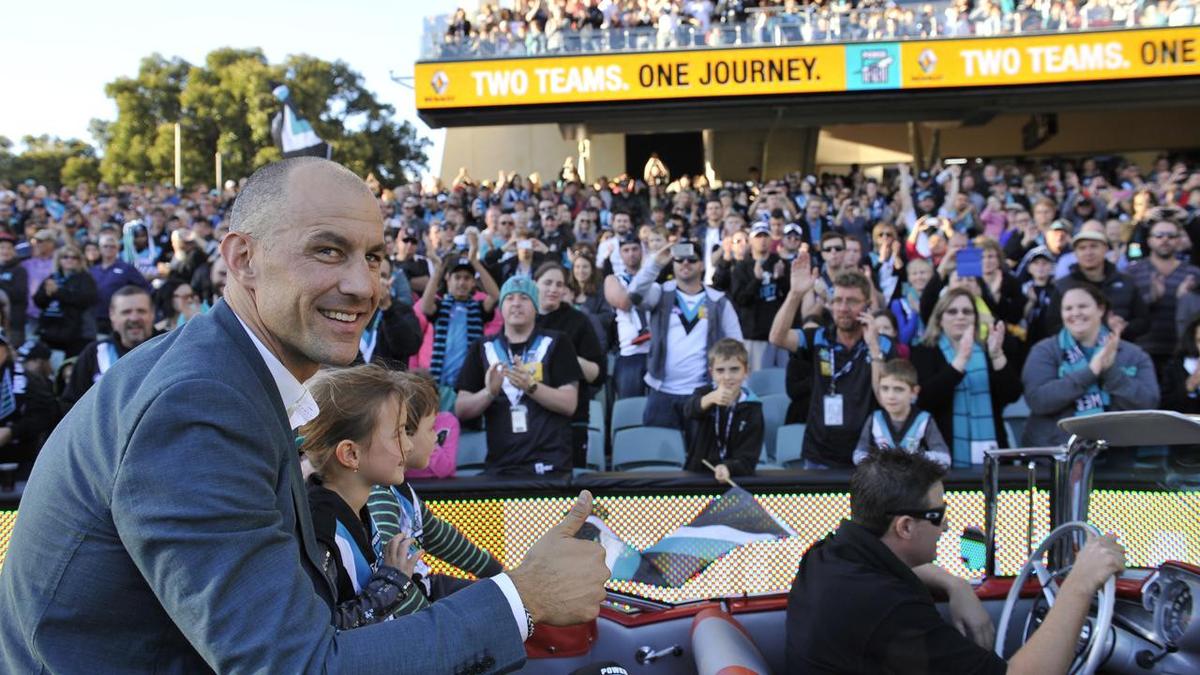 'He hasn't been kicked out': Port coach on flag captain