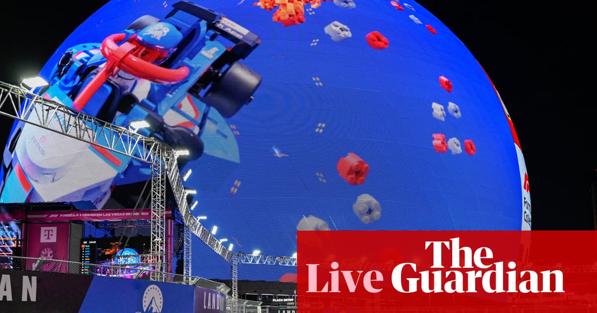 Formula One: Las Vegas Grand Prix – live | Formula One 2025