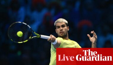 ATP Finals tennis: Carlos Alcaraz v Jannik Sinner in the final – live | ATP Finals