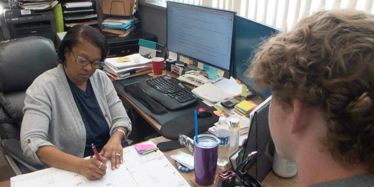 Luverne High School counselor supports students while facing her own challenges