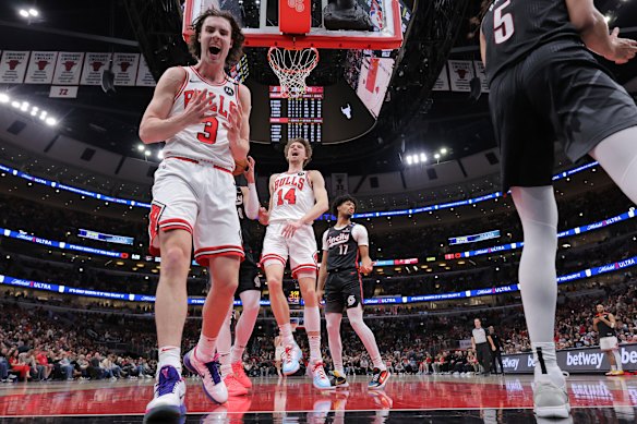 Australian Chicago Bulls guard Josh Giddey.