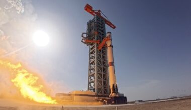 Zhuque-3 reusable rocket. Photo: courtesy of LandSpace