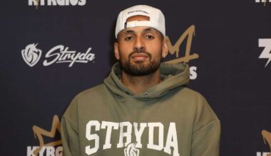 Nick Kyrgios signs up for Kooyong Classic as he begins tennis comeback