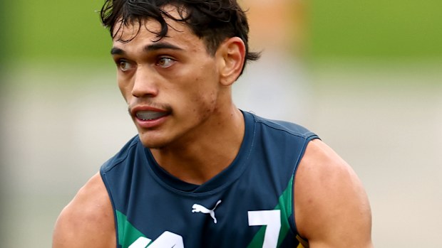 Dylan Patterson of the AFL National Academy