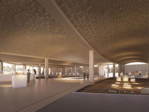 Shortlisted entry led by heneghan peng architects. Image credit: heneghan peng architects