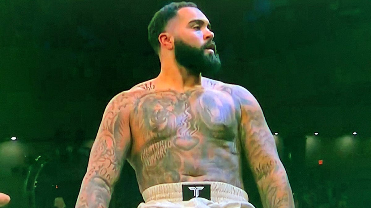 Gable Steveson's UFC tryouts continue with 24-second KO