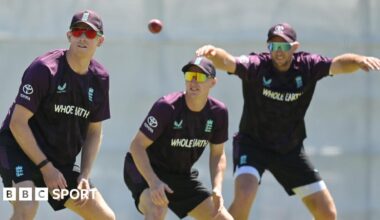 England's Joe Root is bowled in the first Ashes Test