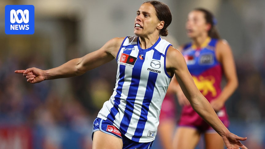 Kangaroos break new ground on the field and in the history books in AFLW flag defence