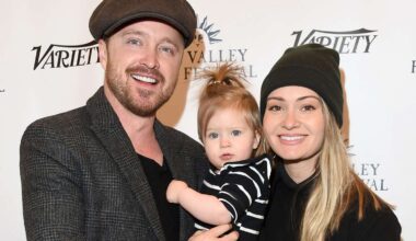 Aaron Paul reveals why he promised not to use his phone around his daughter