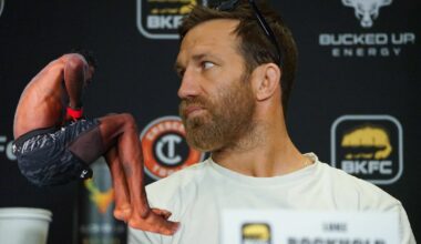 Luke Rockhold questions Kevin Holland