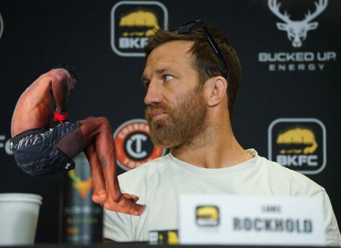 Luke Rockhold questions Kevin Holland