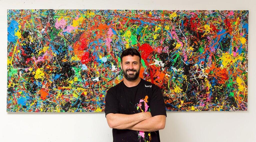 Druze artist Sam Halaby is known as the Color Hunter