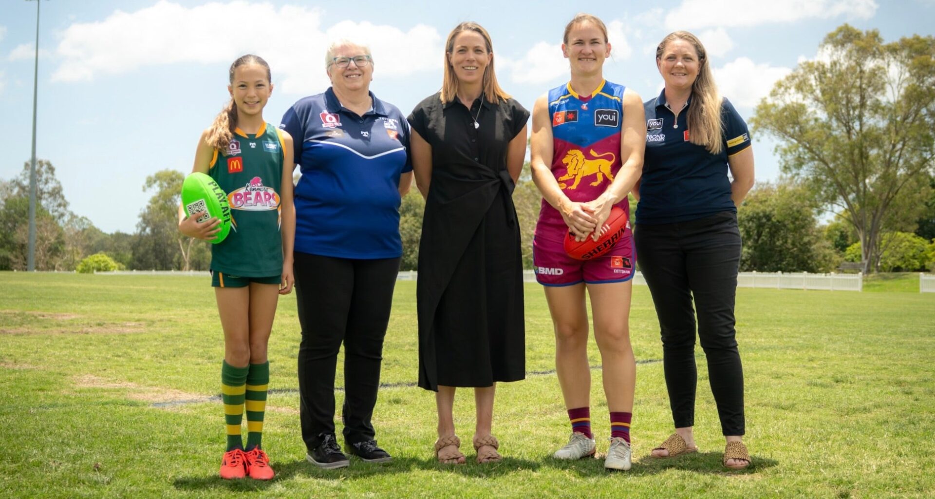 Growth of women's Australian rules football in Queensland