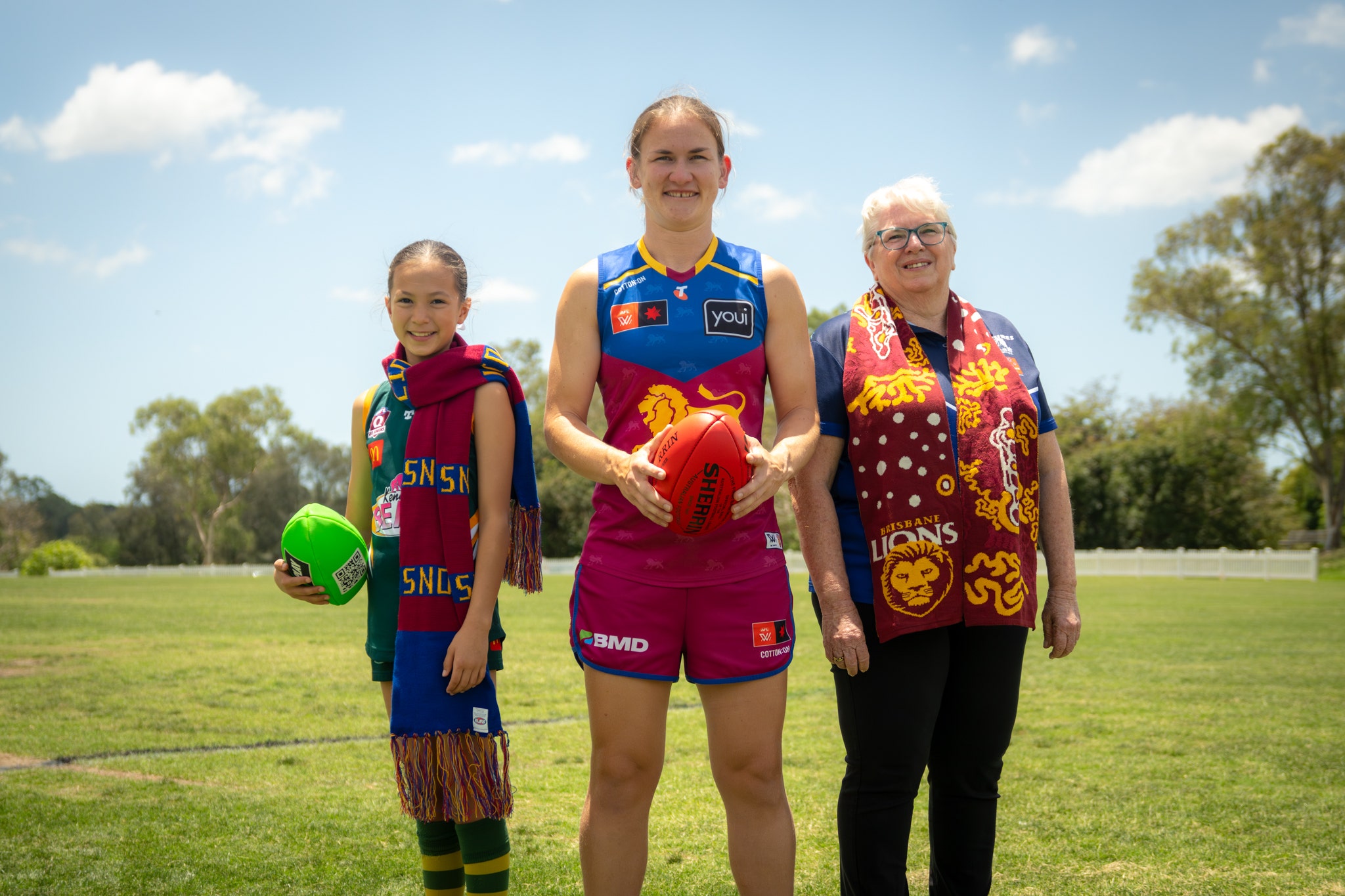 Dahlia Neary, Shannon Campbell and Kate Guy