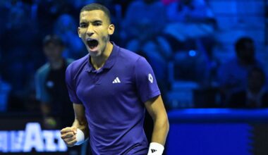 Auger-Aliassime to face Alcaraz in semifinal after beating Zverev