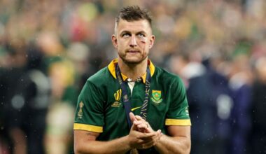 Springboks makes 11 changes for Italy with another unorthodox bench call