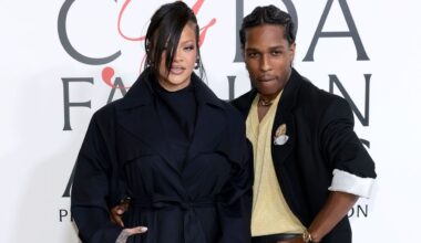A$AP Rocky Accepts His Style Icon Award—With Rihanna!—at the 2025 CFDA Awards