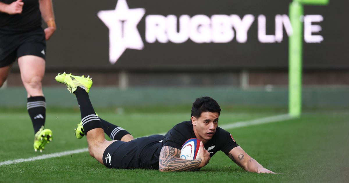 Jamie Joseph names new starting No.10 for All Blacks XV against Uruguay 