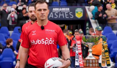 Refereeing team revealed for third rugby league Ashes Test