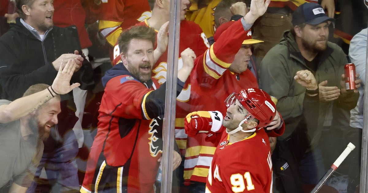 Nazem Kadri scores in 1,000th career game as Calgary Flames topple Columbus Blue Jackets