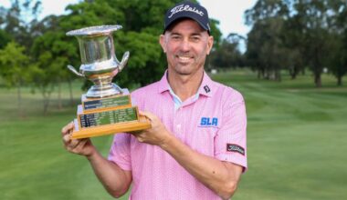 Jason Norris clinches a second Australian PGA Seniors title