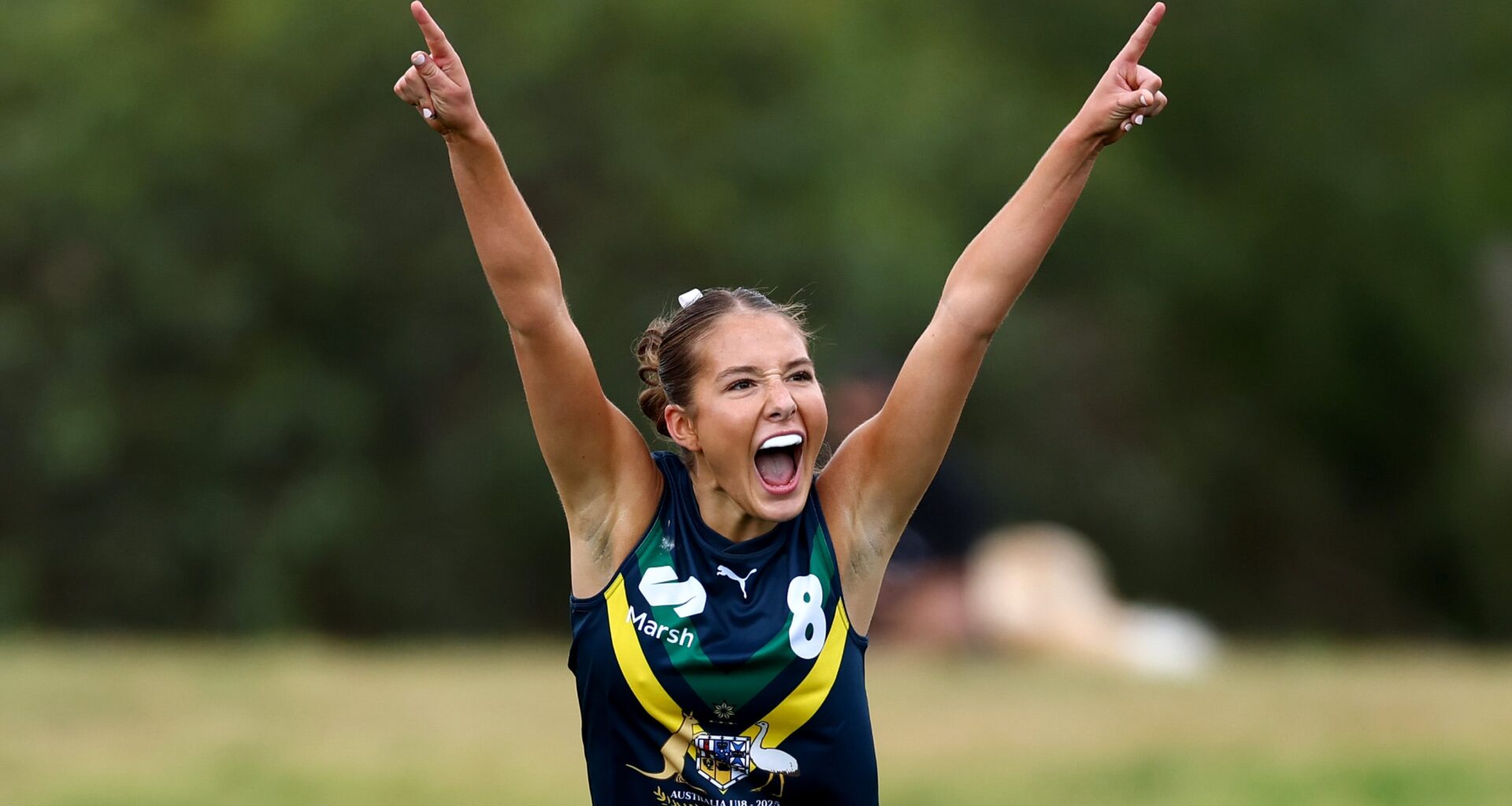 From smiles to ribbons, this draft prospect is closing in on AFLW dream