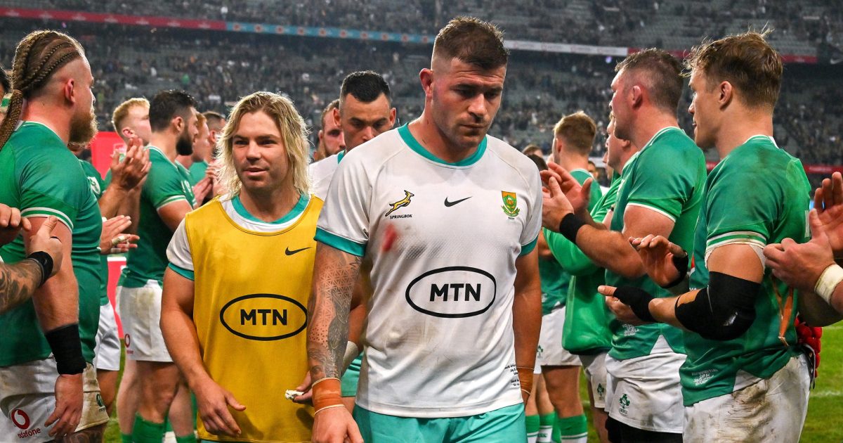 Felix Jones tackles question of Springboks' struggles against Ireland