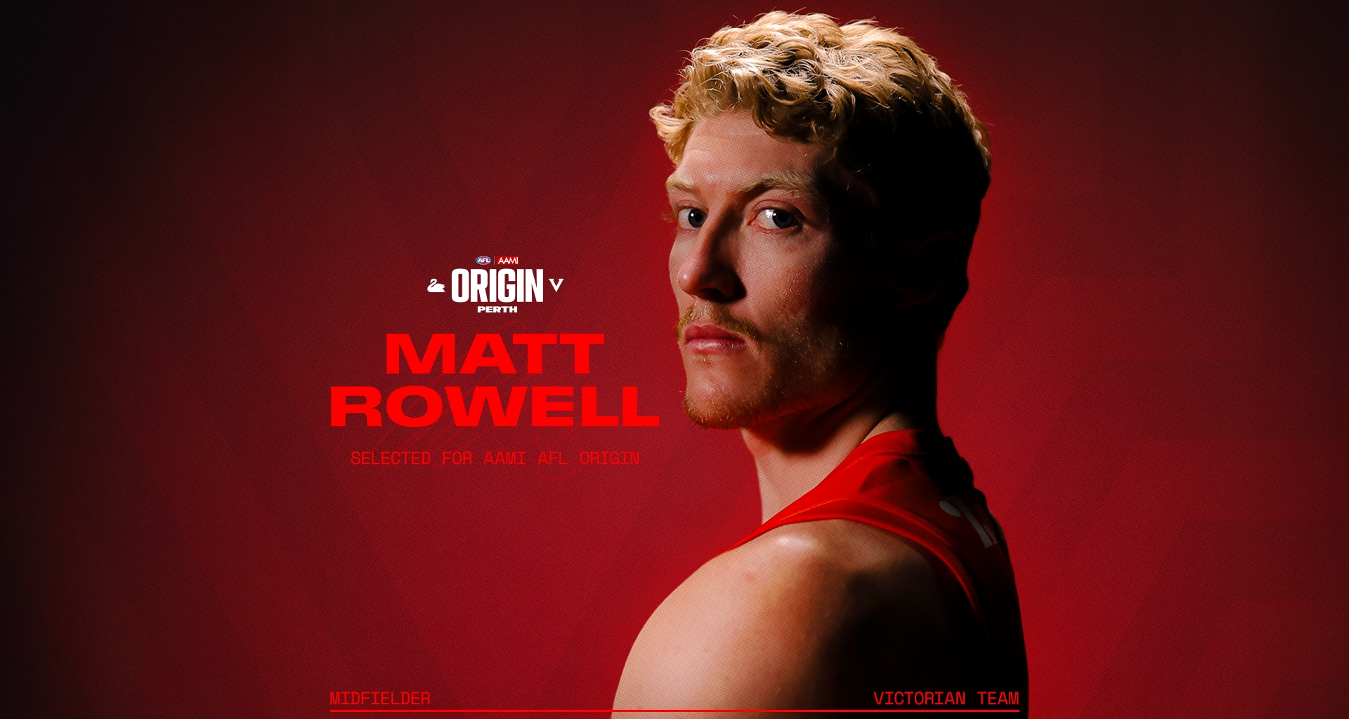 Matt Rowell to represent Victoria