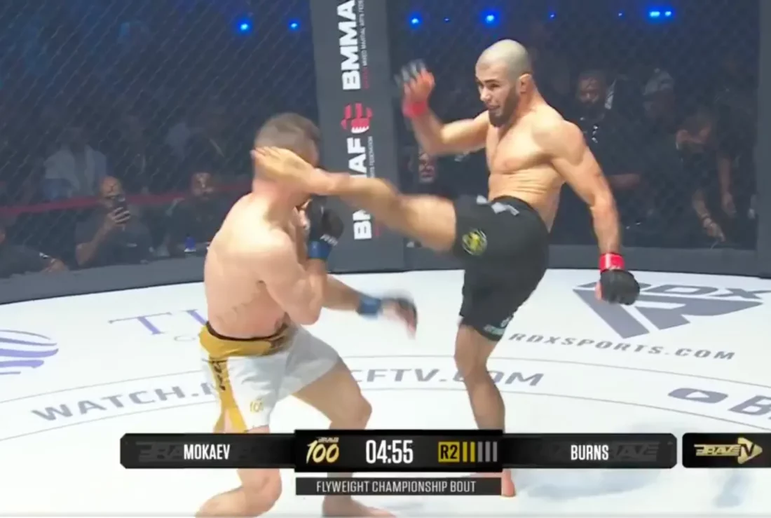 Muhammad Mokaev Scores Brutal Knockout In Search For UFC Return