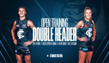 Open training double header at IKON Park!