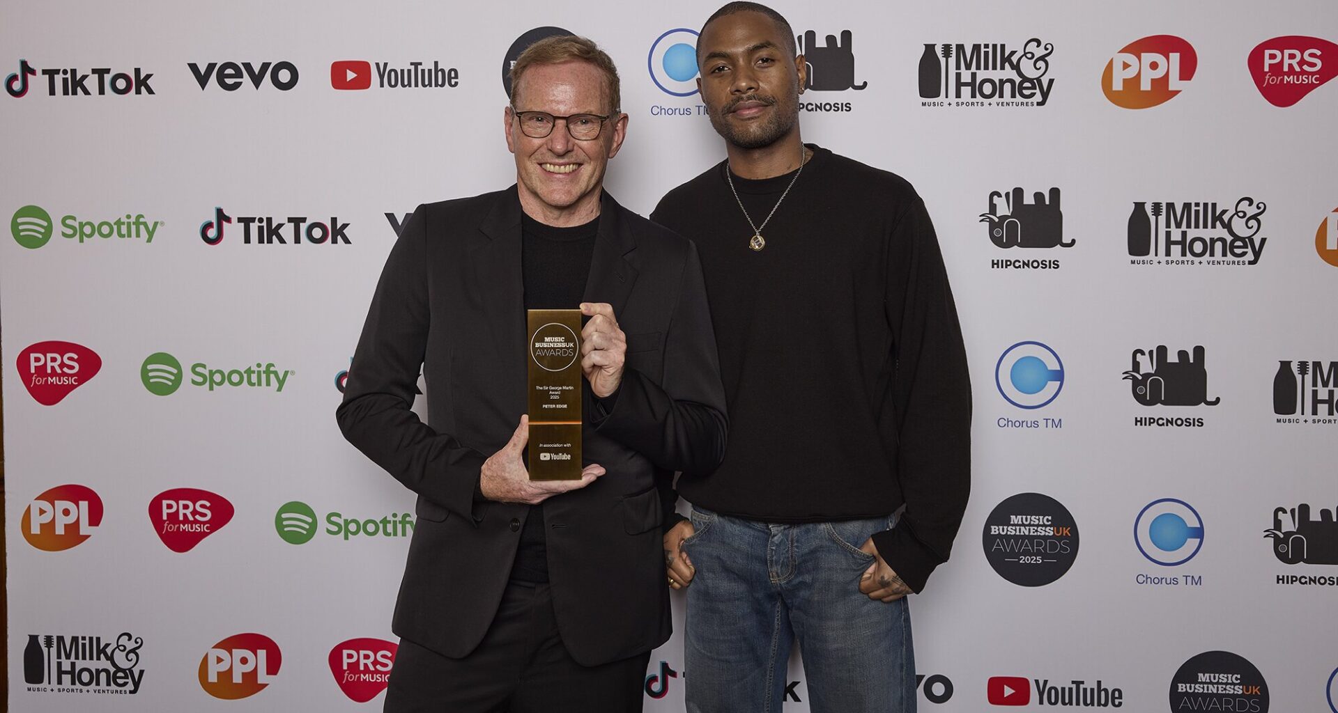 Peter Edge honored with Sir George Martin Award, as Capitol Records UK sweeps MBW’s Music Business UK Awards