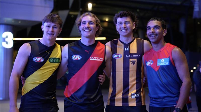 Record seven SANFL players selected in first-round of 2025 AFL Draft