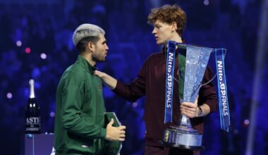 Carlos Alcaraz v Jannik Sinner live: ATP Finals result and reaction as rivals clash for year-end crown and massive pay-day