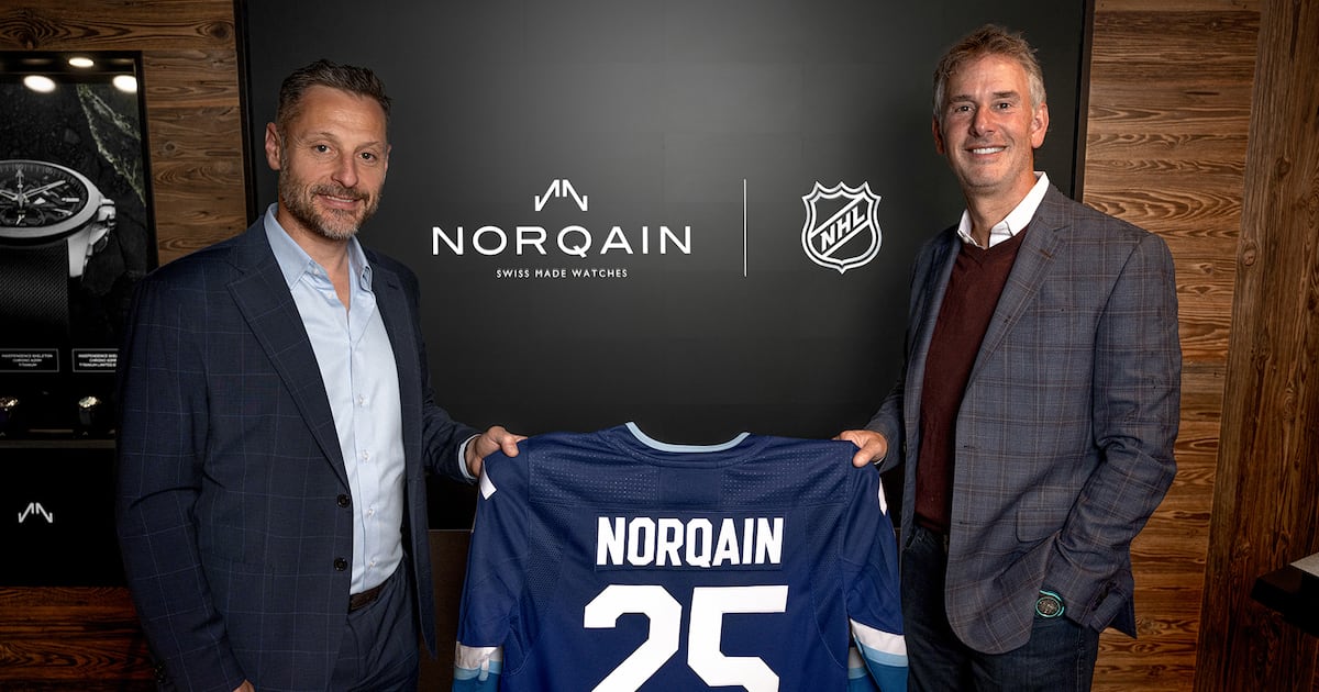 NHL signs Swiss watch brand co-founded by former player Mark Stret as sponsor ahead of Global Games