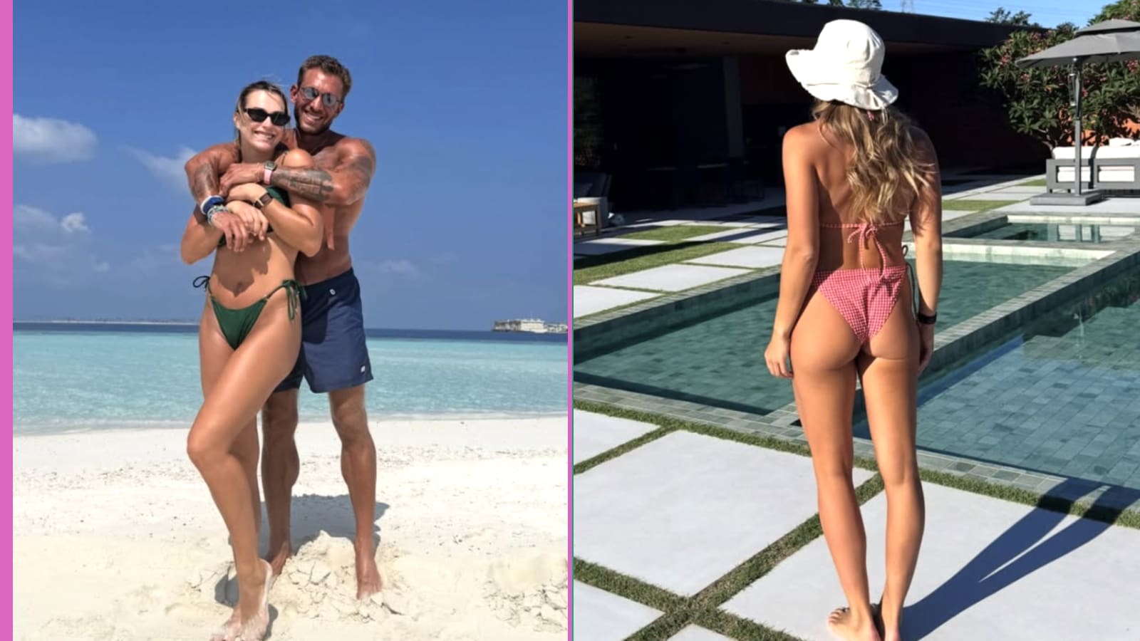 Aryna Sabalenka continues her plan to be an 'open book' with revealing holiday photos