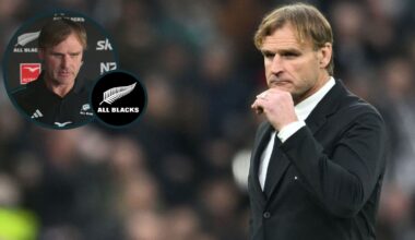 Tetchy All Blacks boss Scott Robertson claps back at reporter