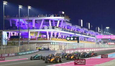 Today's F1 starting grid for the 2025 Qatar Grand Prix
