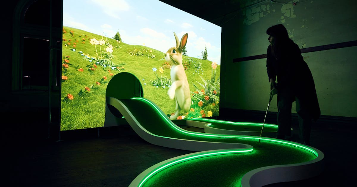 A Mind-Bending Mini Golf Course Is Taking Over Brisbane Powerhouse This Summer