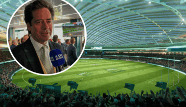 Former AFL CEO's fresh comments on planned Tasmania football stadium